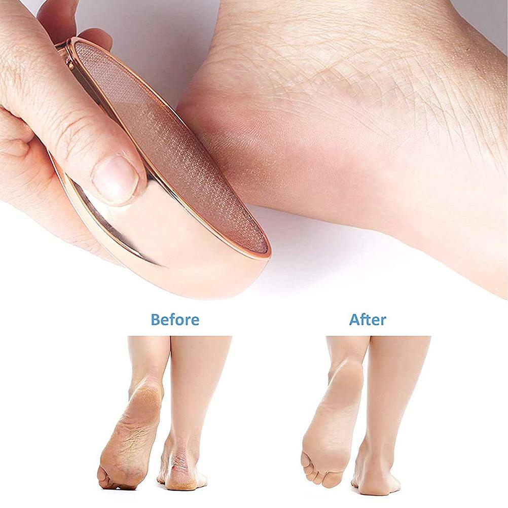 [house]2 IN 1 Foot Care Tool  Nano Glass Foot File Waterproof Portable Pedicure Foot File Callus Remover