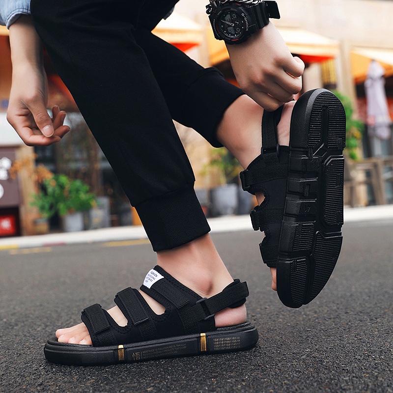 [COD &amp; Barang ready] Sendal Pria Tali Yang Bisa Dilepas - Sandal Pria - Sendal Gunung Pria - Sandal Gunung Pria - Sendal Sport - Sendal Pria Casual - Sendcl Pria Kekinian