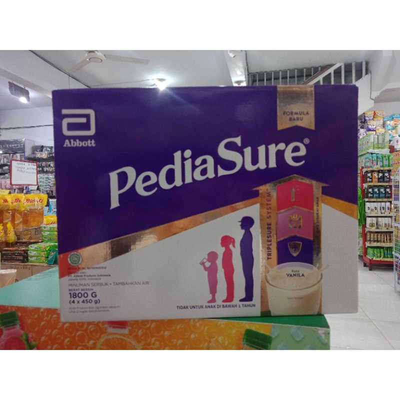 

SUSU PEDIASURE 1800GR (4X450GR)