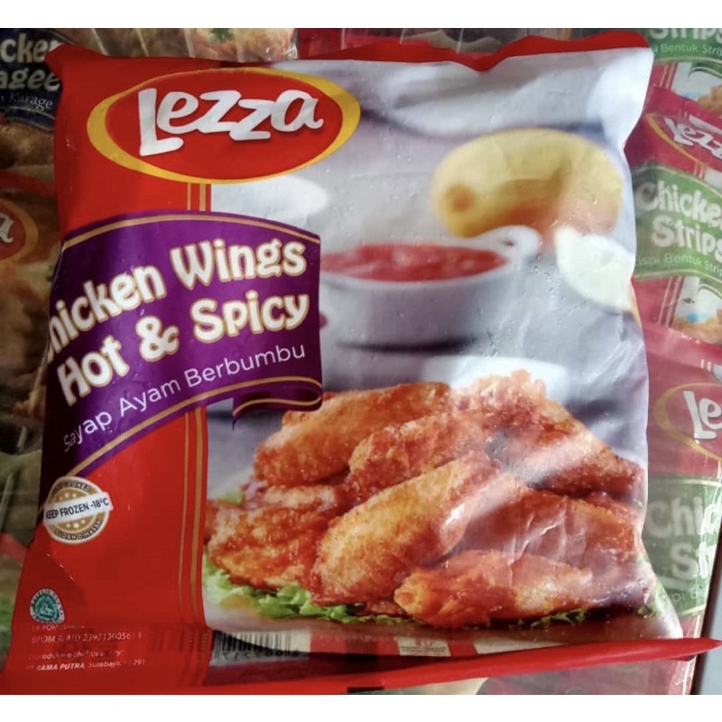 

Lezza chicken Wings hot and crispy 400 gram