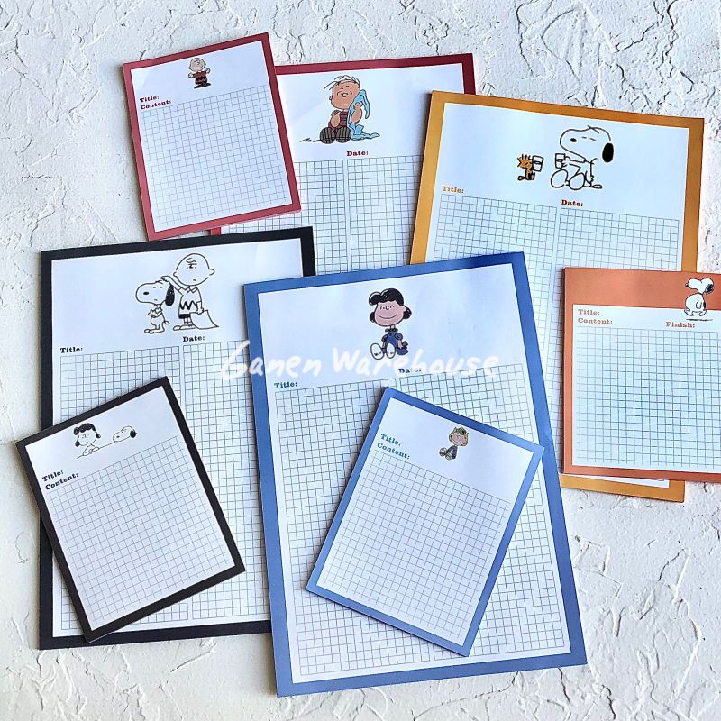 

[GW] Memo Pad Kertas Catatan 30 Lembar Kartun Lucu Journal