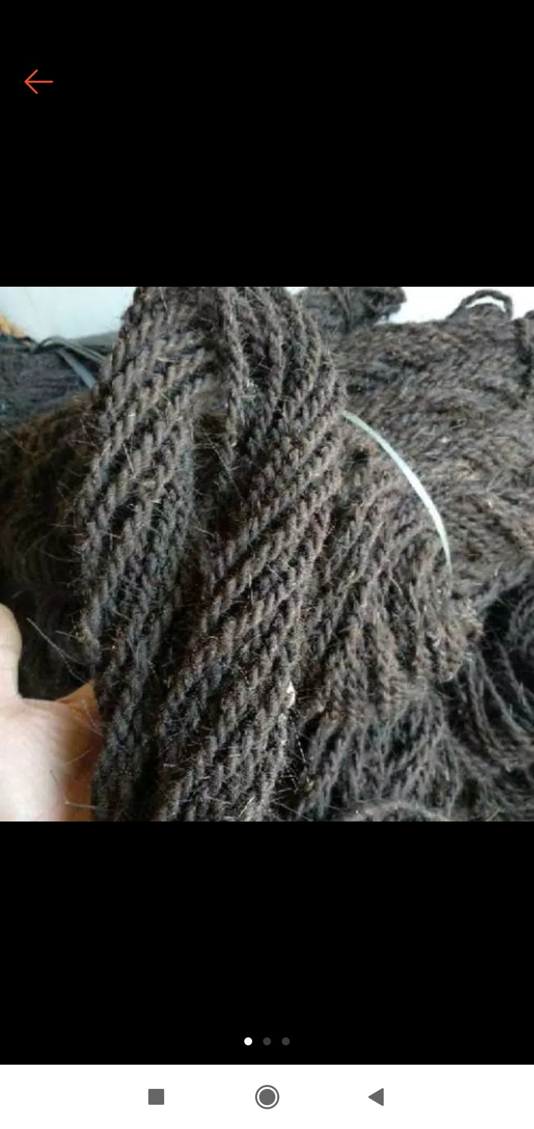 Tali Ijuk Hitam Anggrek Serabut Kelapa Tali Bambu  Tali Gasebo