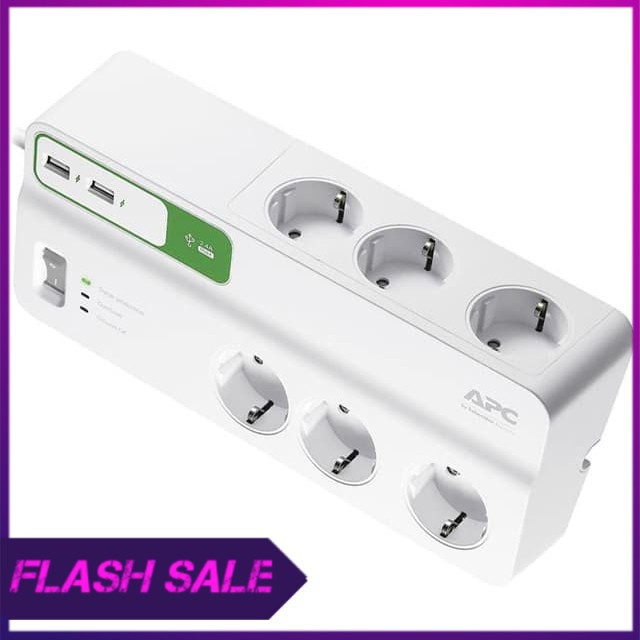 APC Surge Protector PM6UGR   PM6U GR colokan anti petir