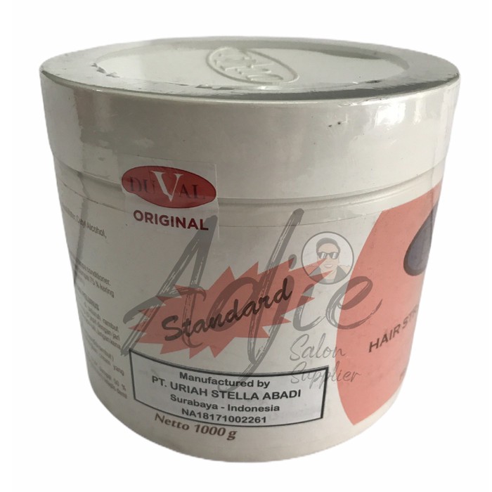 Duval Hair Straightening Rebonding Standard Step 1 1000gr