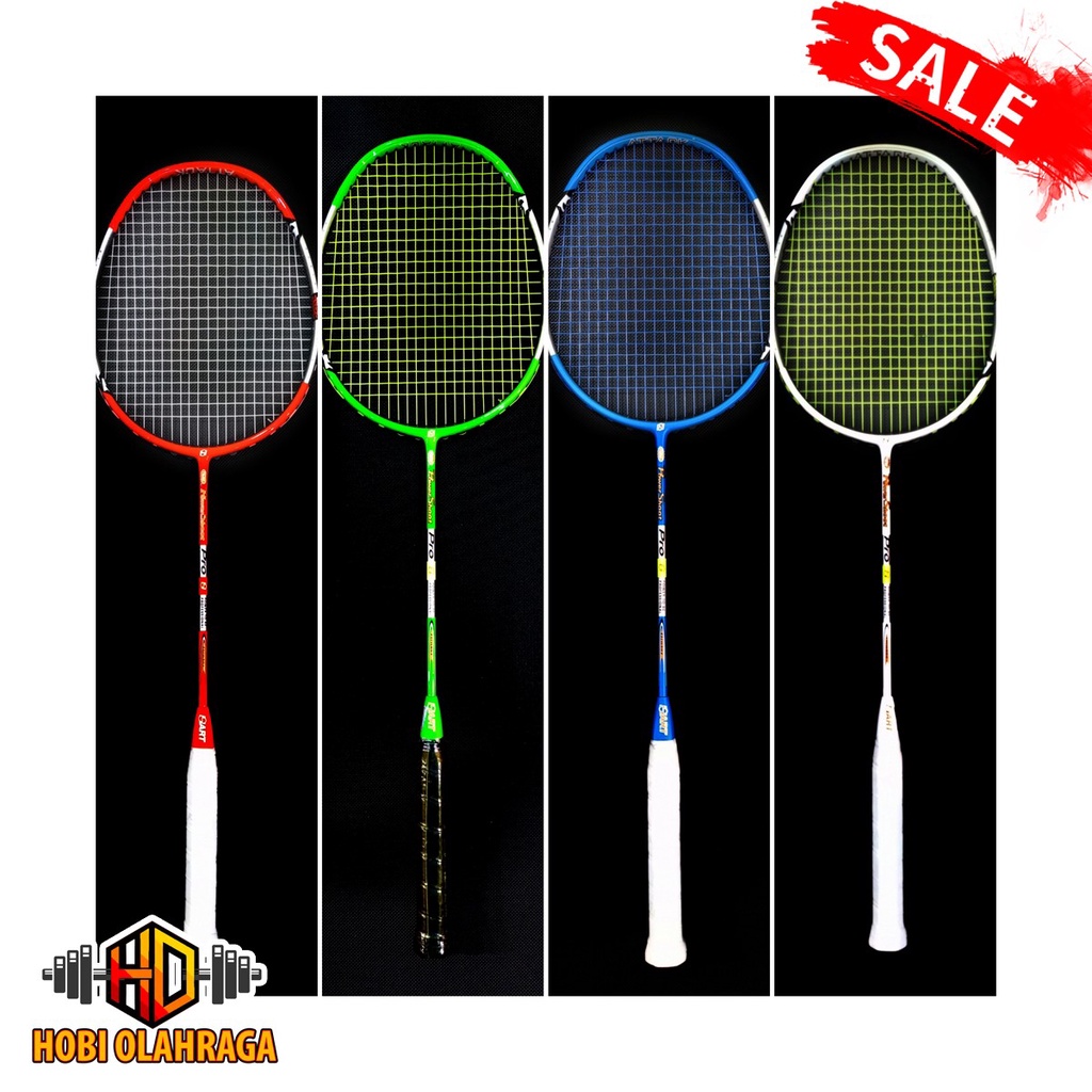 Raket Badminton Bulutangkis Hart Power Shot Tarikan Max 35lbs Termurah