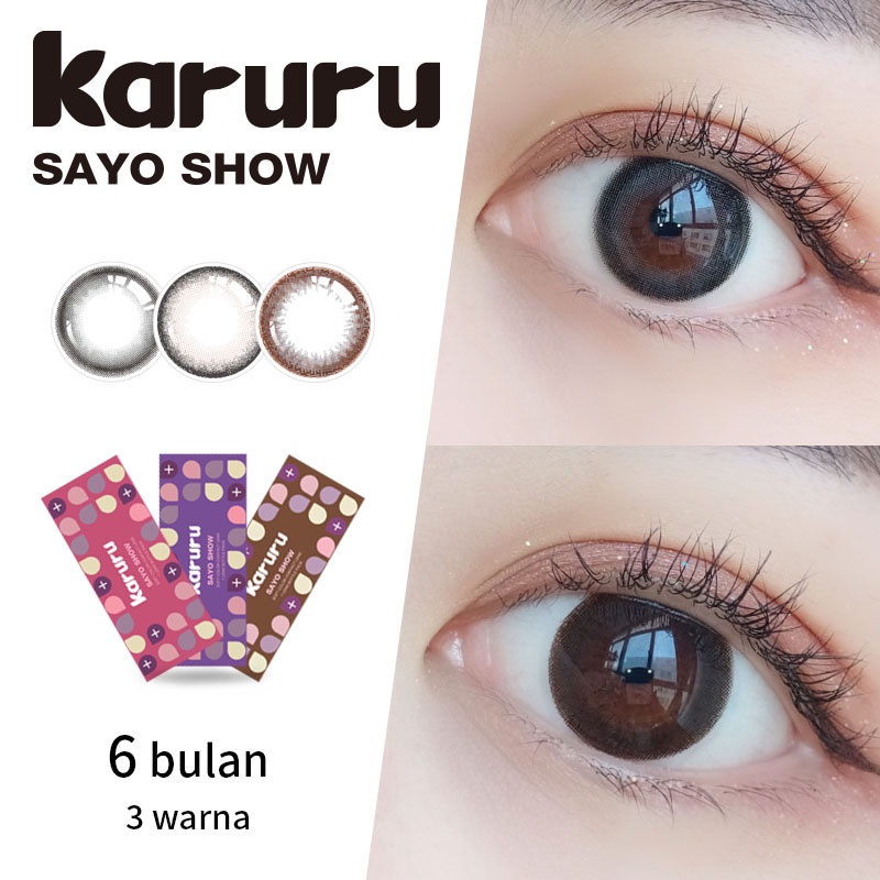 SAYOSHOW -  Softlens KARURU Normal, Minus 1.00 S/D 8.00  (14.5 mm)