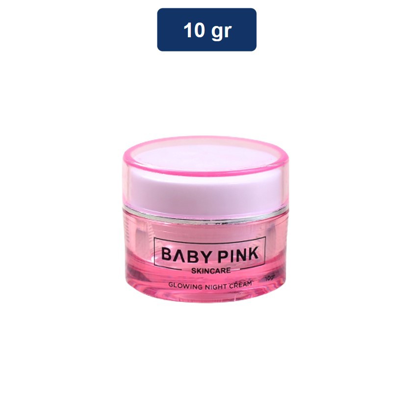 Baby Pink Skincare Glowing Night Cream 10 gr