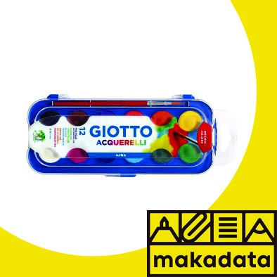 

CAT AIR / WATER COLOR GIOTTO ACQUERELLI MINI 12 WARNA 351200 30MM MURAH