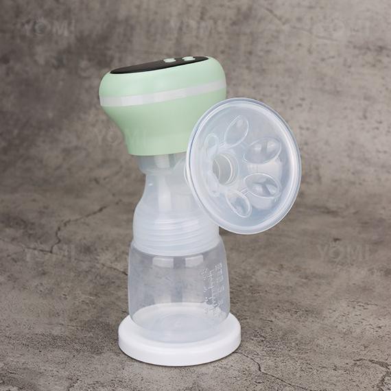 Yomi - Rechargeable Single Electric Breast Pump 289/ Pompa Asi Elektri - Hijau Airasshopid