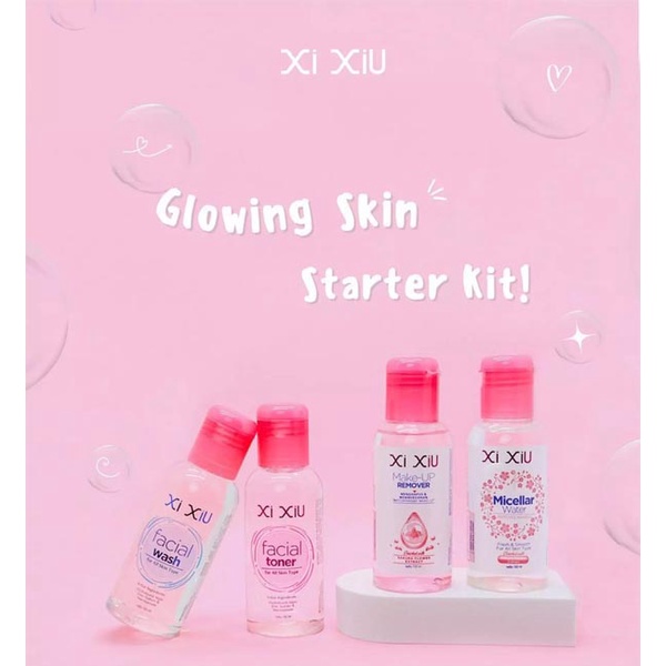 Xi Xiu Face Care | Facial Wash | Toner | Micellar Water | Make Up Remover | ekstrak sakura_Cerianti