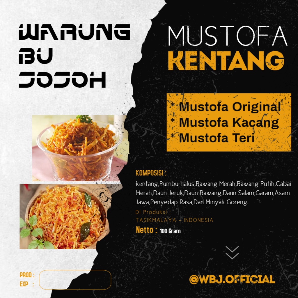 

Mustofa Kentang Khas Tasikmalaya