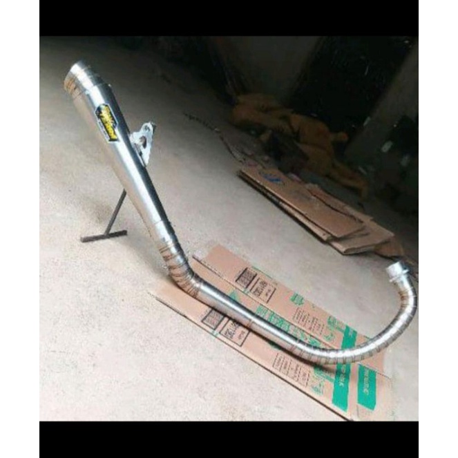 Knalpot racing FANTERA jiksaw for Gl pro. cb. Megapro. Tiger. dll