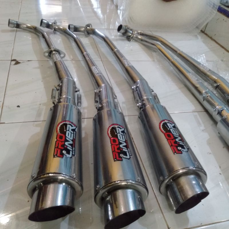 kenalpot Racing Proliner Supra x 125 Supra fit lama Vega Jupiter Revo Shogun Smash