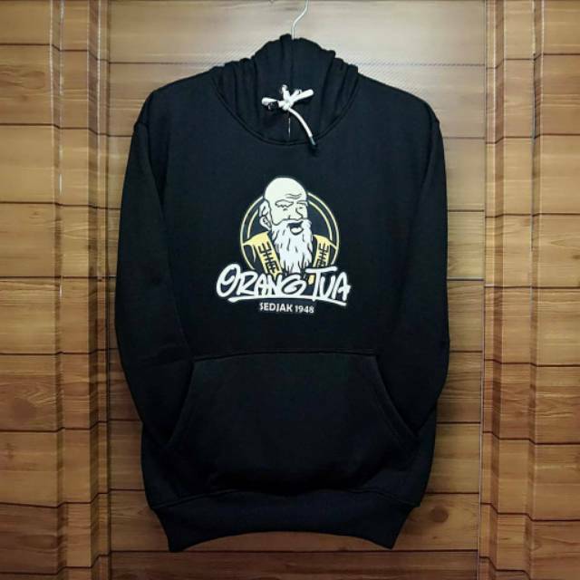 Sweater Hoodie Orang Tua 1984 Pria/Wanita