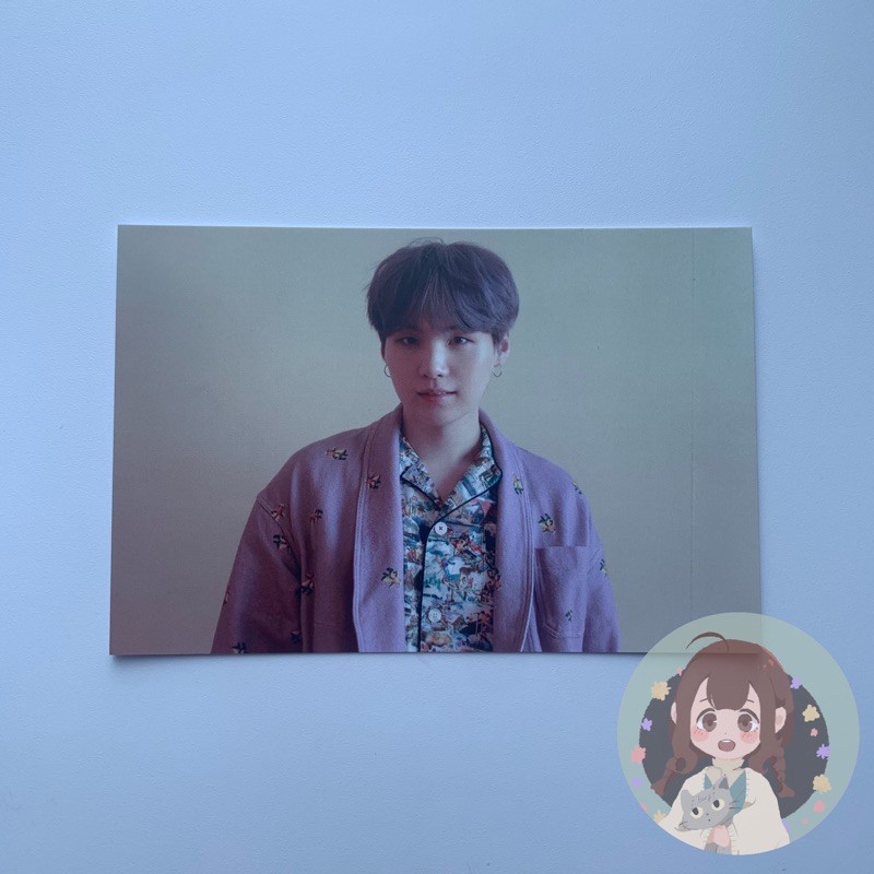 BTS SUGA PERSONA BROADCAST PHOTOCARD PC