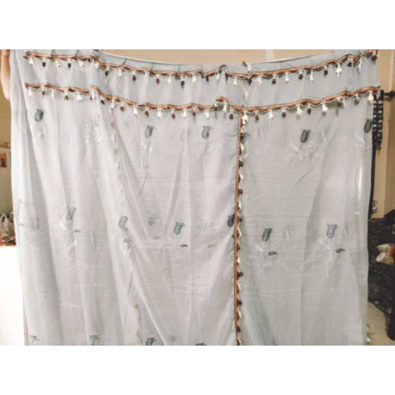 KELAMBU BAHAN SARI INDIA JUMBO (200X200) TERMURAH