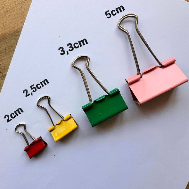 Binder Clip Warna Joyko 5 PCS