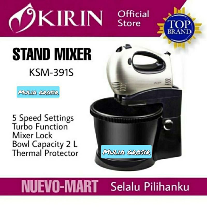 Stand Mixer Kirin KSM 391S