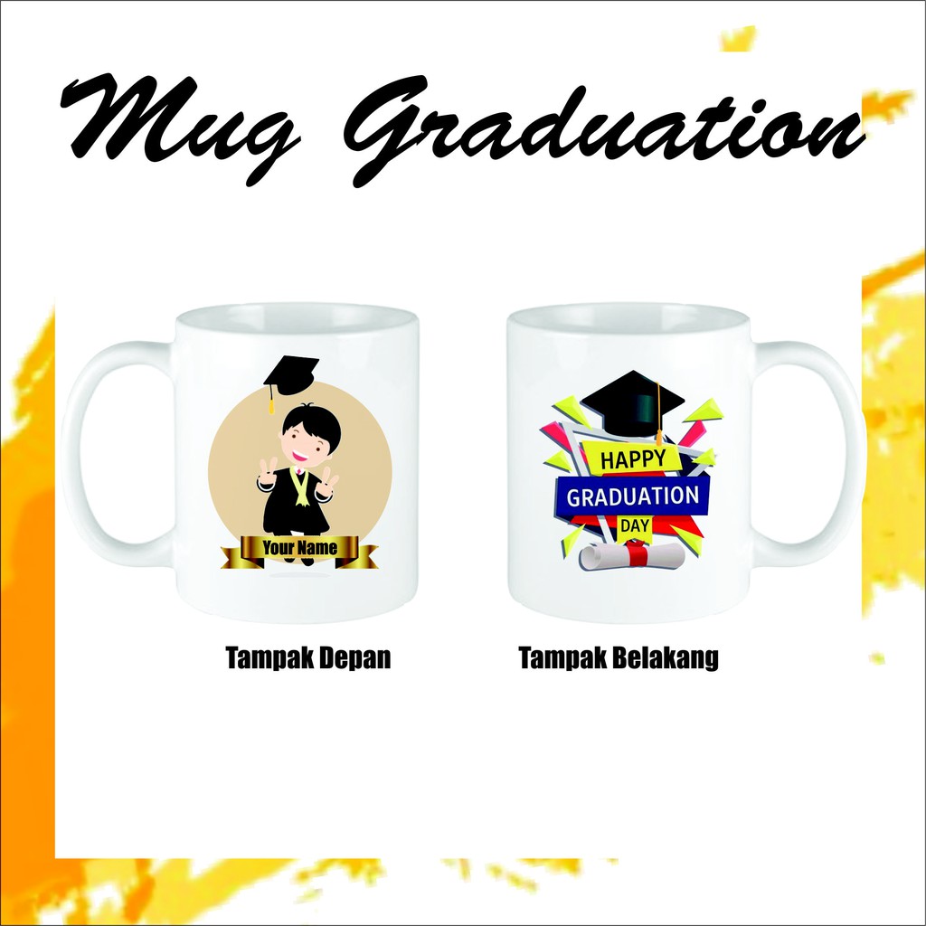 Kado Mug Graduation ll Custom Nama