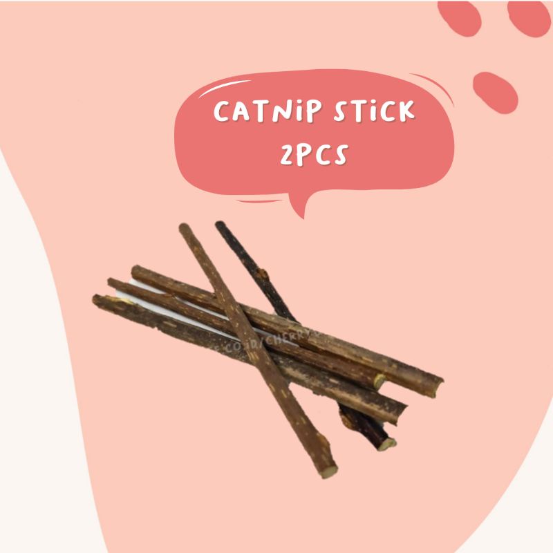 Catnip Stick Mainan Kucing Stick (Harga tertera untuk 2pcs)