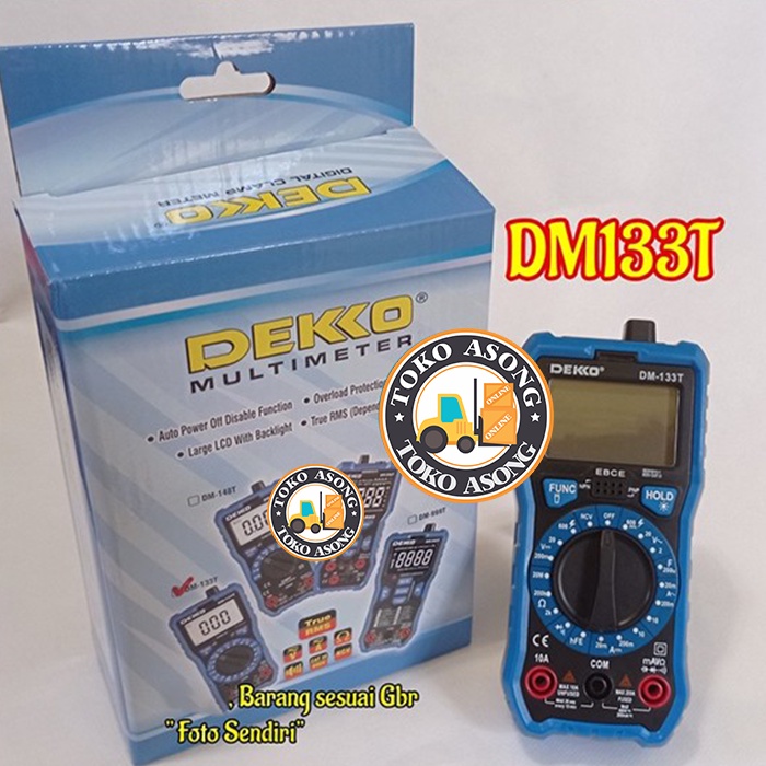 avometer digital dekko DM-133T