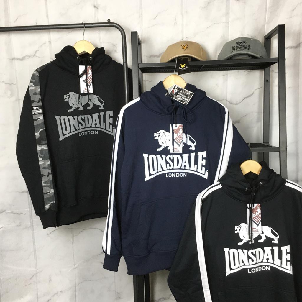 HOODIE LONSDALE LONDON TEE 1:1 MIROR ORIGINAL VIEW