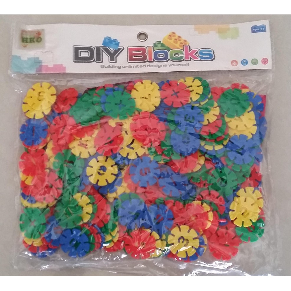 Mainan Anak Kado Edukasi Intelligent Block Tazoz Bombik Puzzle Bunga