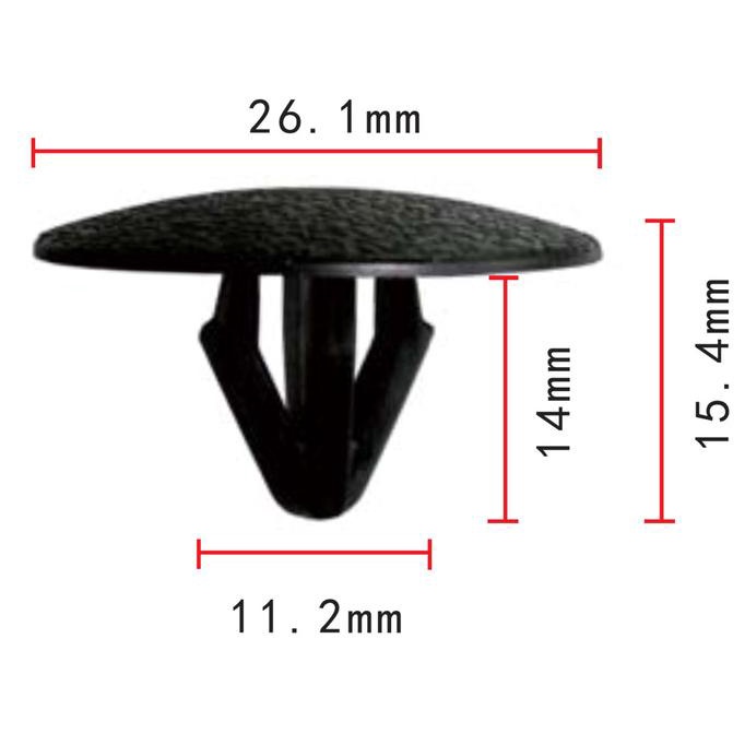 KANCING KLIP PEREDAM KAP MESIN MOBIL HYUNDAI 81126-37010 KIA ( TLD ) fuji89