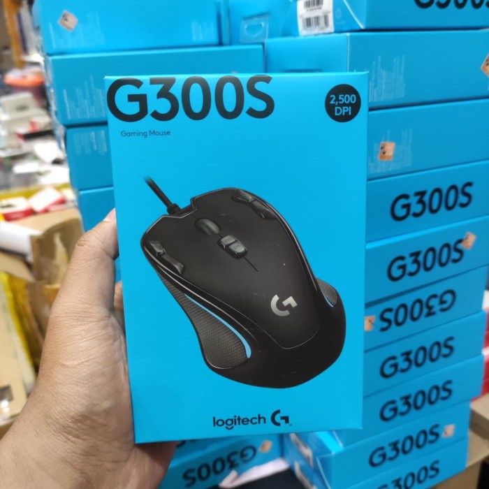 Jual Fast Respon Mouse Gaming Logitech G300s Optical Gaming Mouse G300 Original Shopee Indonesia