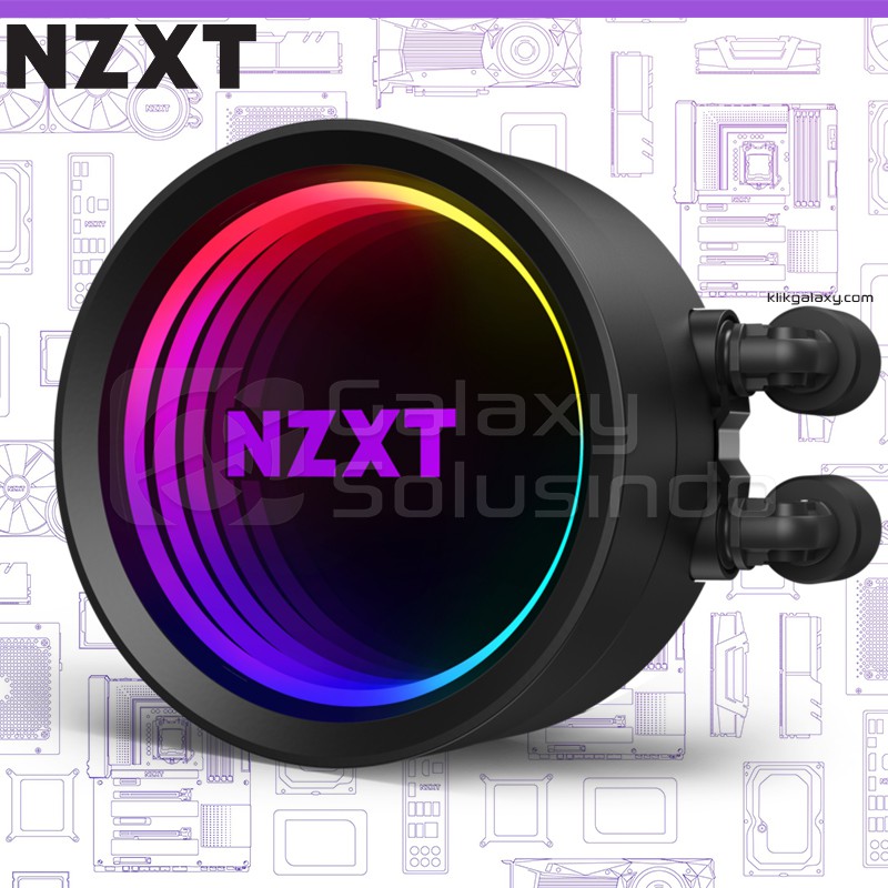 NZXT Kraken X73 CAM-powered 360mm AIO Cooler with RGB