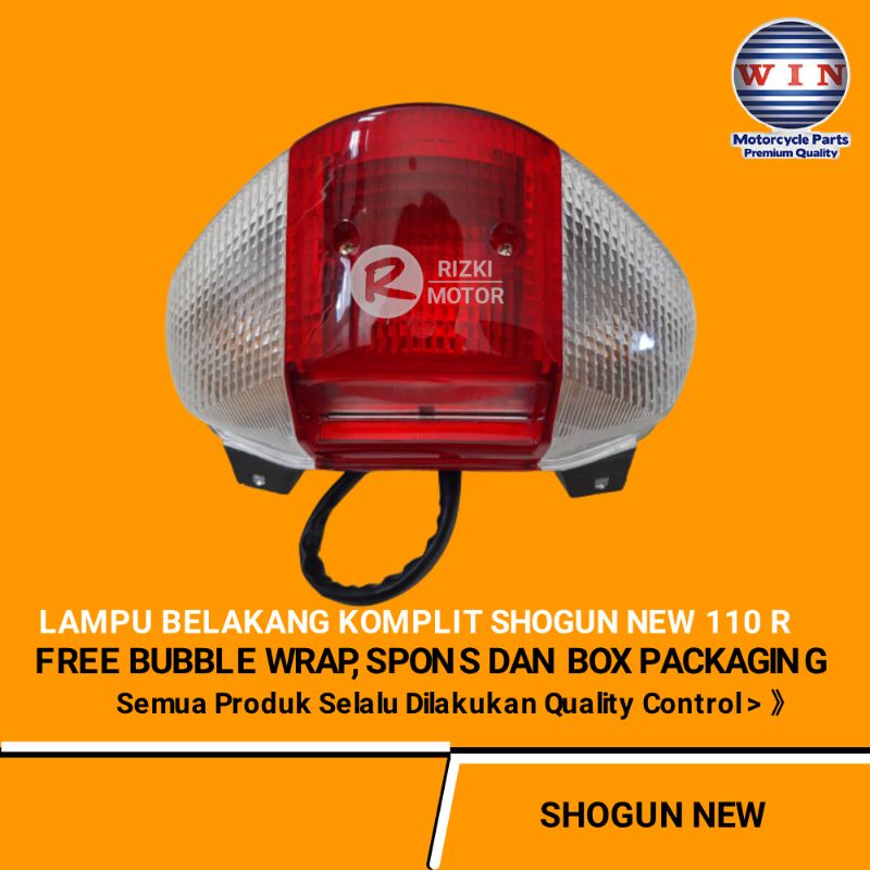 Stop Lamp Assy Lampu Stop Belakang Shogun New Shogun 110 R Shogun New (Win)