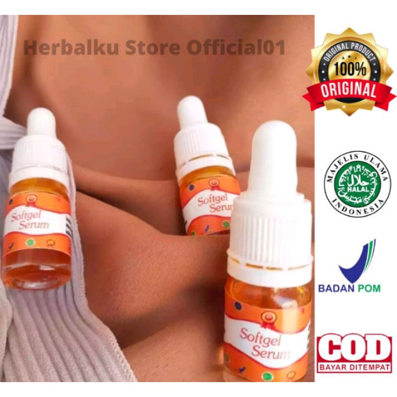 SERUM SOFTGEL Pemutih Badan // Serum pemutih wajah //serum glowing