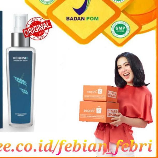 ✰ KERANIQ Hair Serum Penumbuh Rambut Original [] ➹