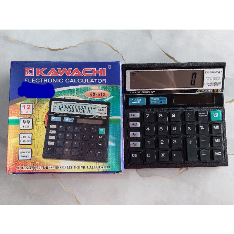 

KALKULATOR KAWACHI 12 DIGITS