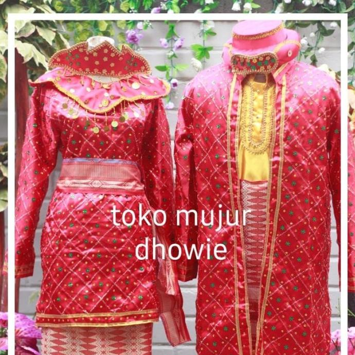 Promo Baju Adat Palembang # Sumatra Selatan Dewasa M L Xl