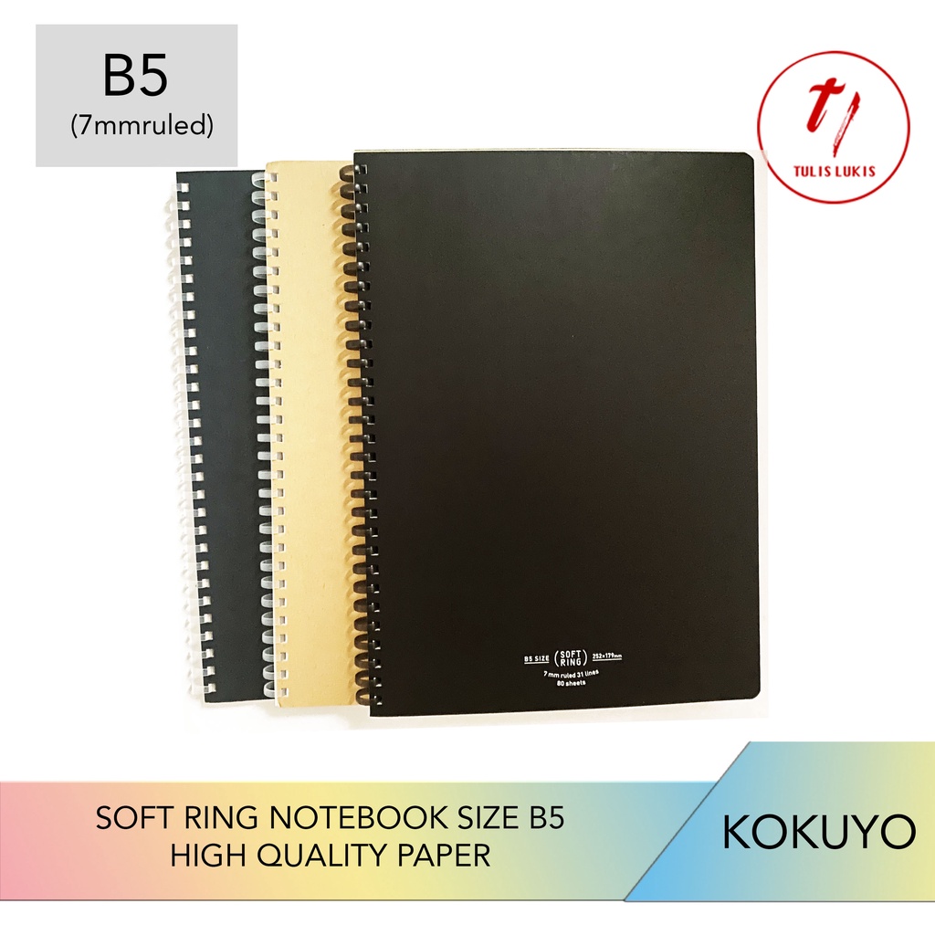 

Kokuyo Soft Ring Binder B5 (SV-608)