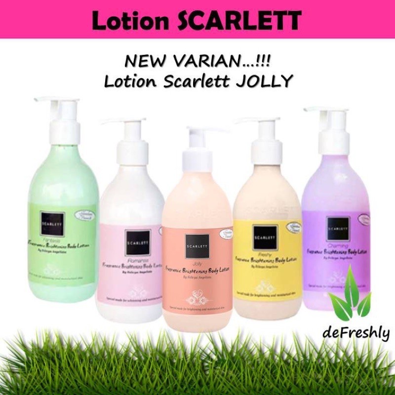 SCARLETT WHITENING Series Paket Lengkap Scarlet By Felicya Angelista