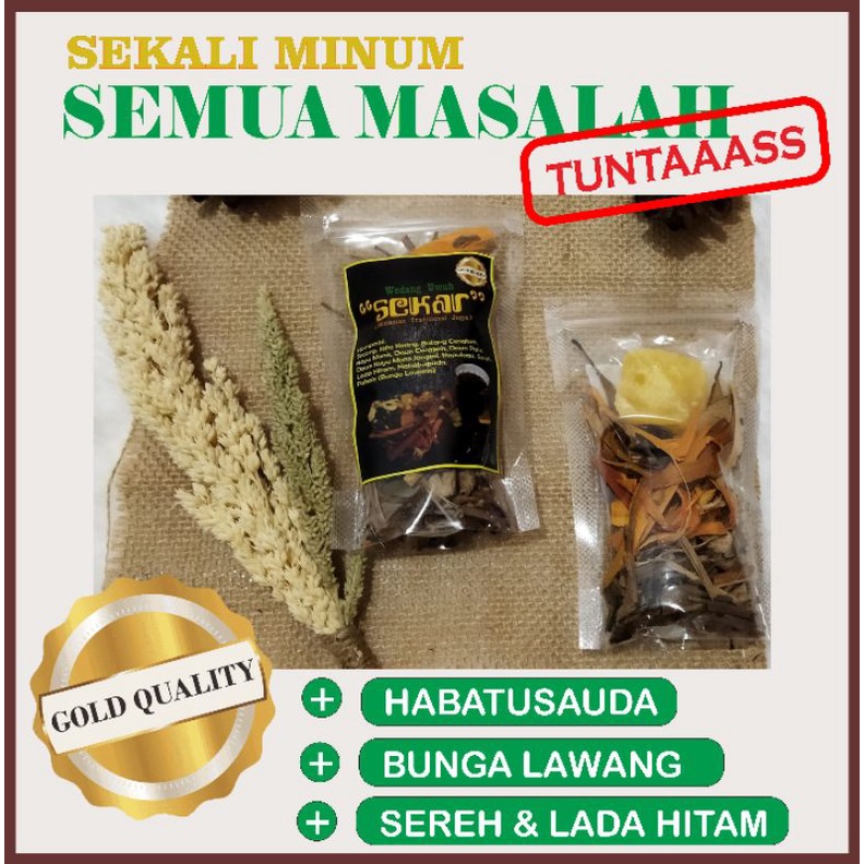 

Wedang Uwuh Komplit Rempah Herbal Minuman Tradisional Khas Jogja