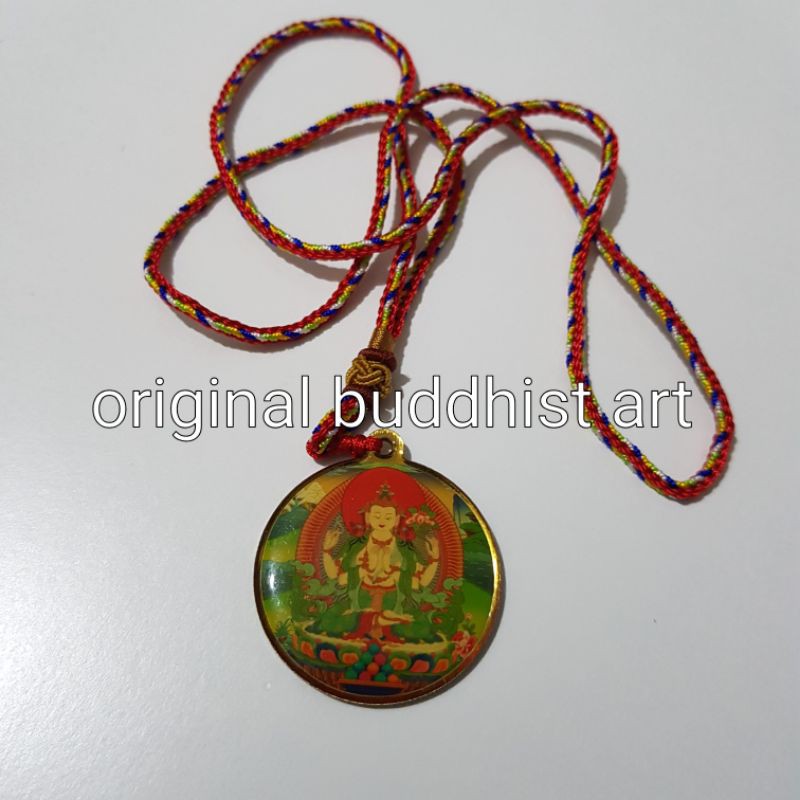 liontin chenrezig bodhisattva dewi guan yin