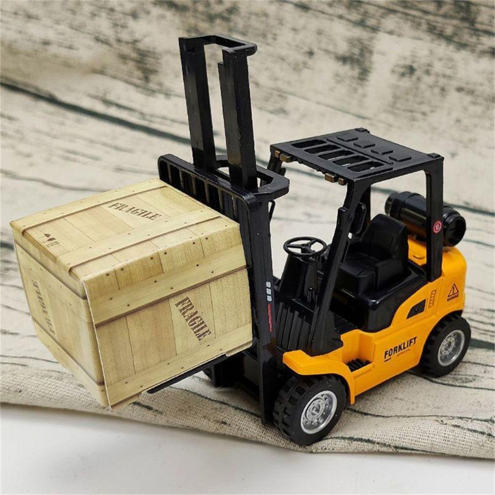 Lanfy Forklift Gesekan Mainan Hadiah Ulang Tahun Hadiah Mini Edukasi Mobil Kendaraan Set Mobil Main Mainan Mainan Kendaraan Konstruksi Kendaraan