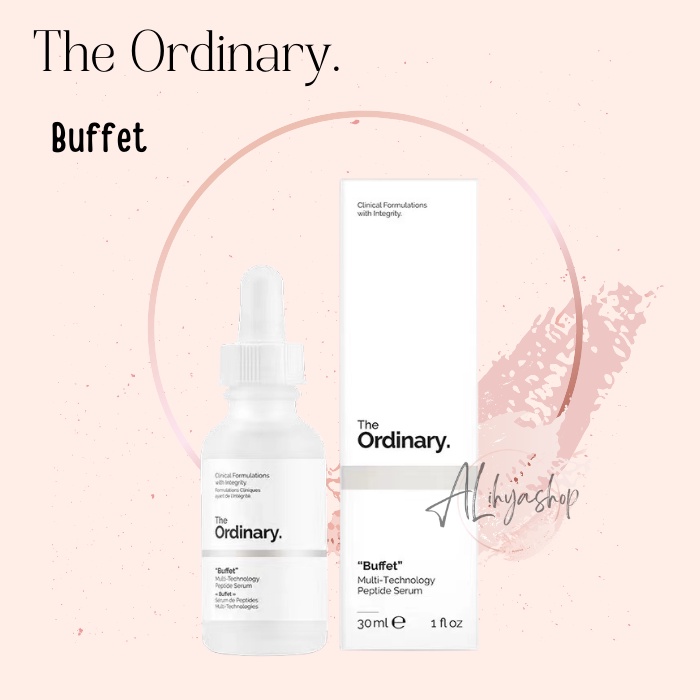 The Ordinary Buffet serum Wajah mengatasi sinyal&quot; Penuaan , Melembabkan Wajah  Mencerahkan Wajah