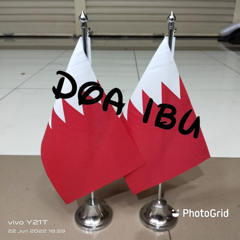 

best seller tiang stenlis meja+bendera BAHRAIN ready stock