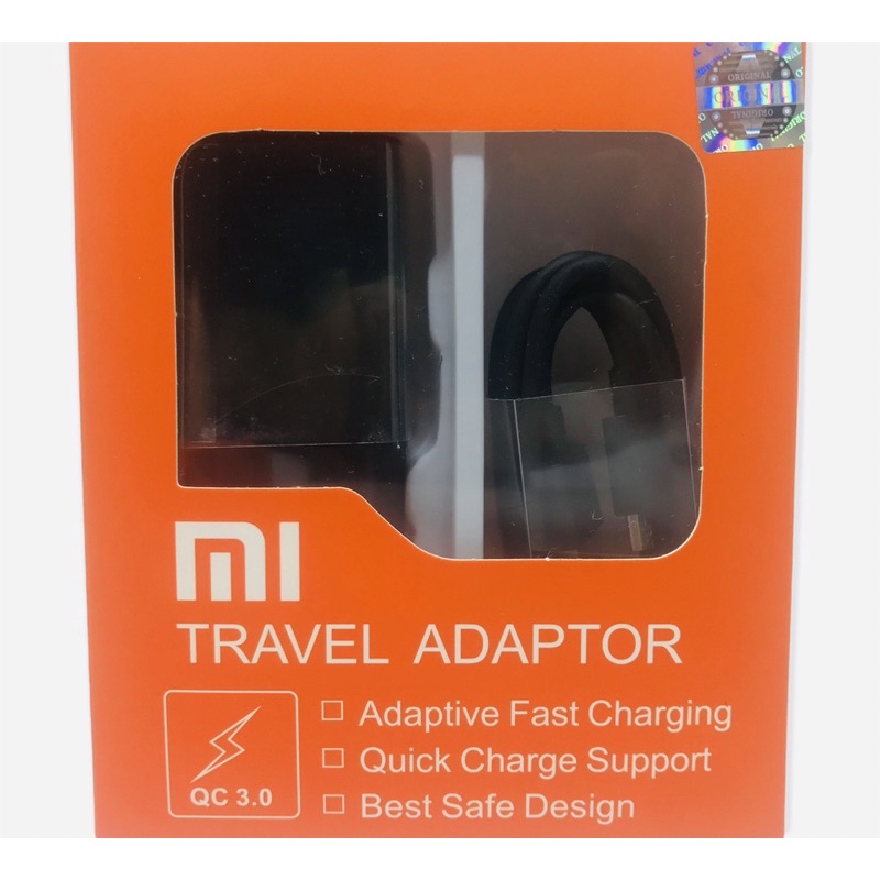 Xiaomi Redmi Original FC Charger Micro to USB 3A Fast Charging