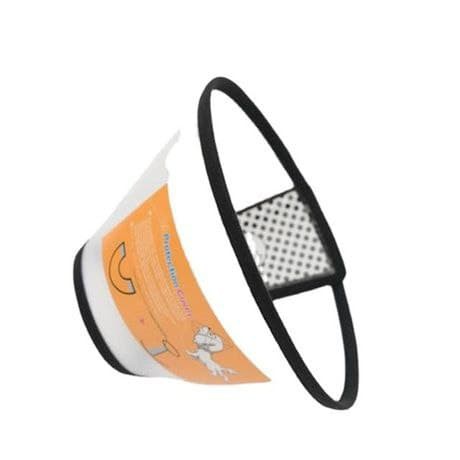 Lingkaran Corong Penutup Leher Kepala Anti Bite Pet Collar Cone Anjing Kucing Pet Protector Cover FEFARM