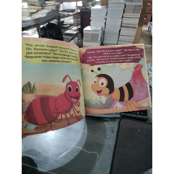 buku seri fabel inspiratif 24 halaman (19x19cm)