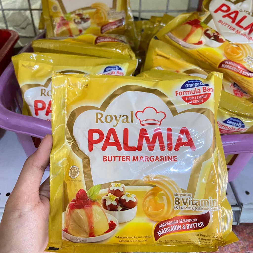 

Royal Palmia Butter Margarine Sachet 200gr