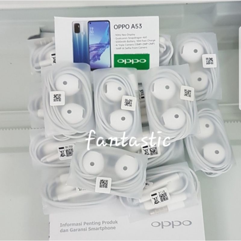 HEADSET OPPO A53 ( ORIGINAL )