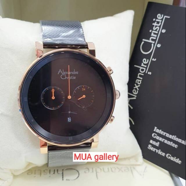 Alexandre Christie 6547 original jam tangan pria