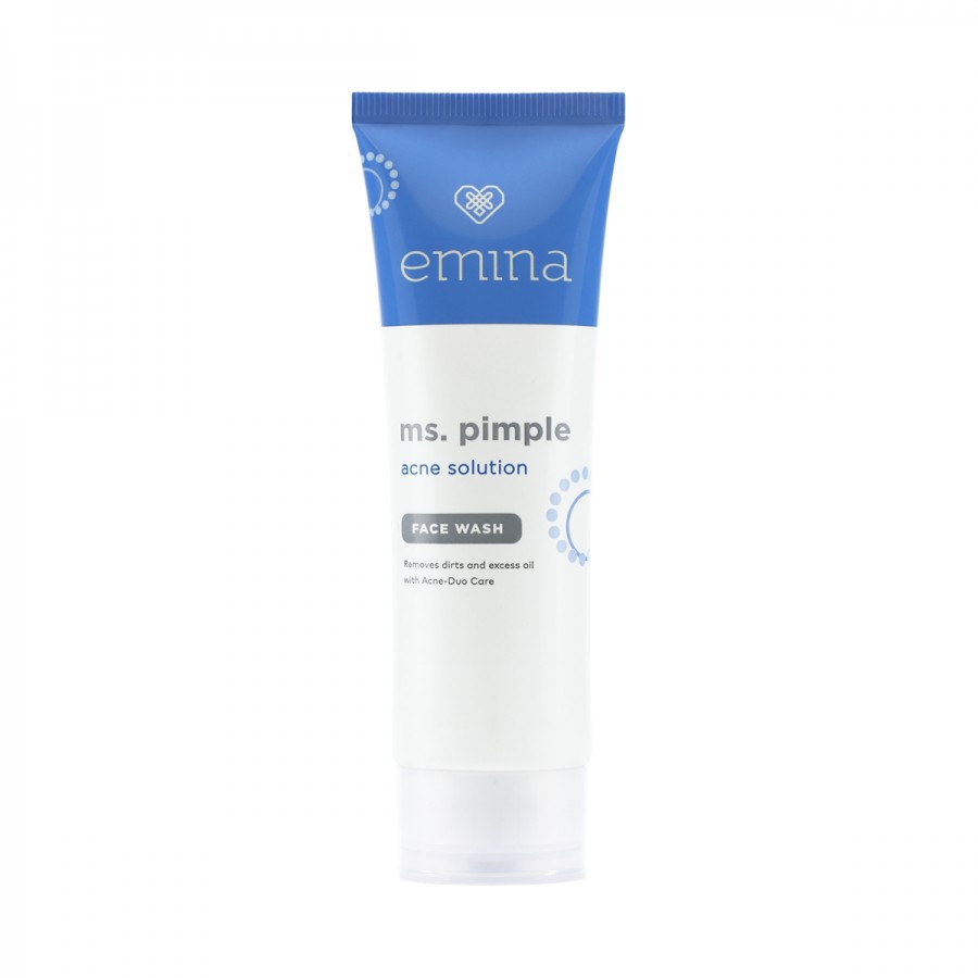 Emina Ms Pimple Acne Solution Spot Gel Face Wash Moisturizing Toner