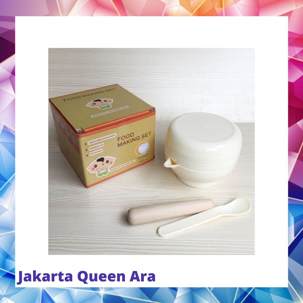 Mangkok Tempat Pembuat Makanan Bayi Food Making Set - RS-58